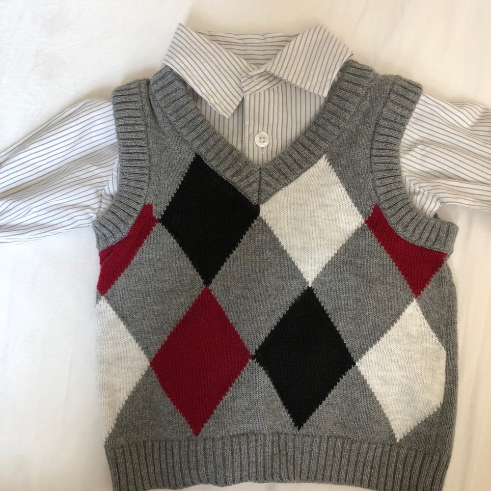 FAO Schwartz baby vest and shirt sold together!